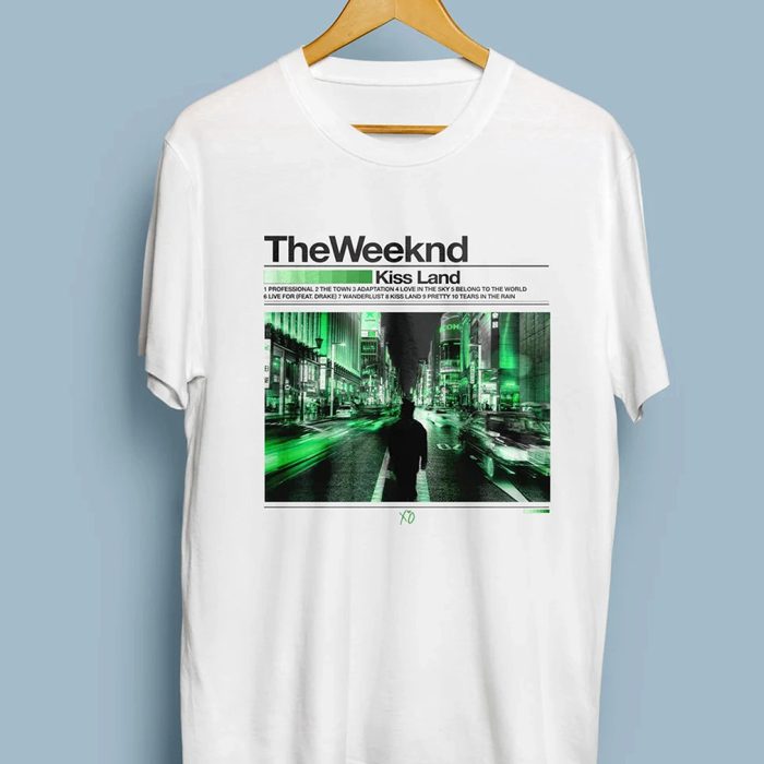 The Weeknd Kiss Land Album Unisex Shirt 1
