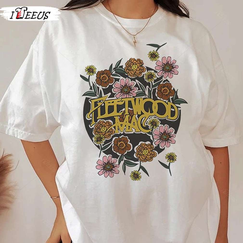 Vintage Fleetwood Mac Shirt Flower Sweatshirt Vintage Fleetwood Mac Shirt Flower Sweatshirt