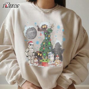 Funny Star Wars Friends Christmas Tree Shirt Star War Sweatshirt 2
