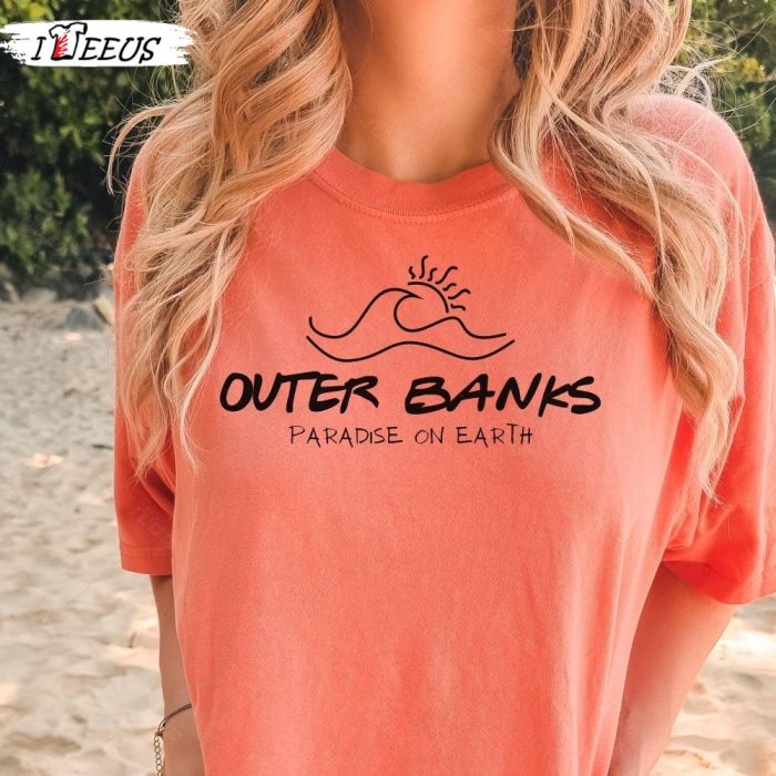 Outer Banks Shirt Comfort Colors Vintage Outer Banks Pogue Life Summer Beach 1