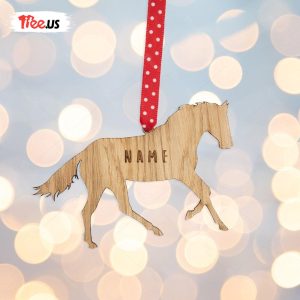 Sports Ornaments Personalised Horse Horse Lover Gift Horses Sports 1