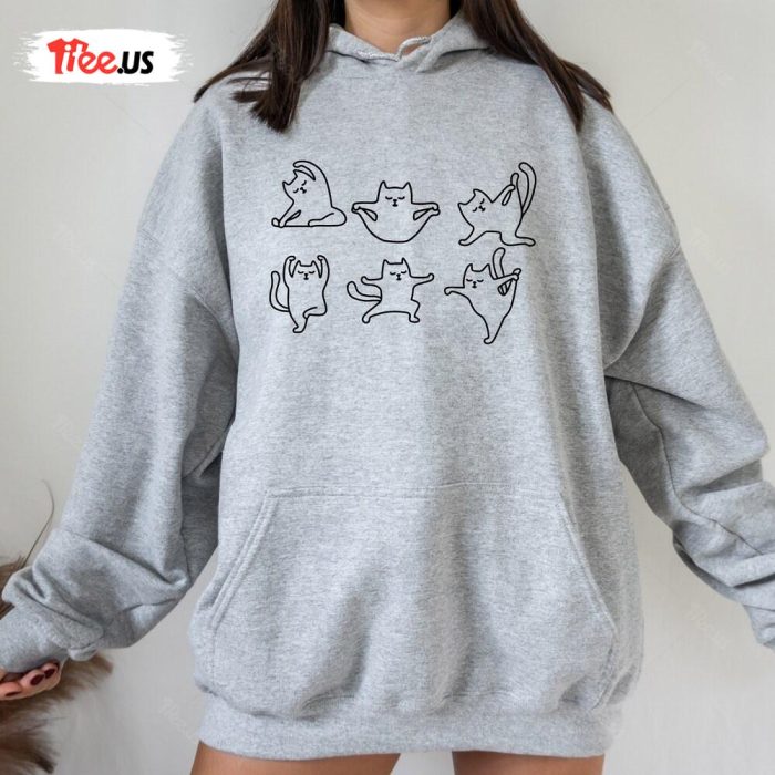 Personalized Cat Mom Shirt Funny Cats Hoodie Funny Cat Gift Cat Lover Gift Cat Mama 1
