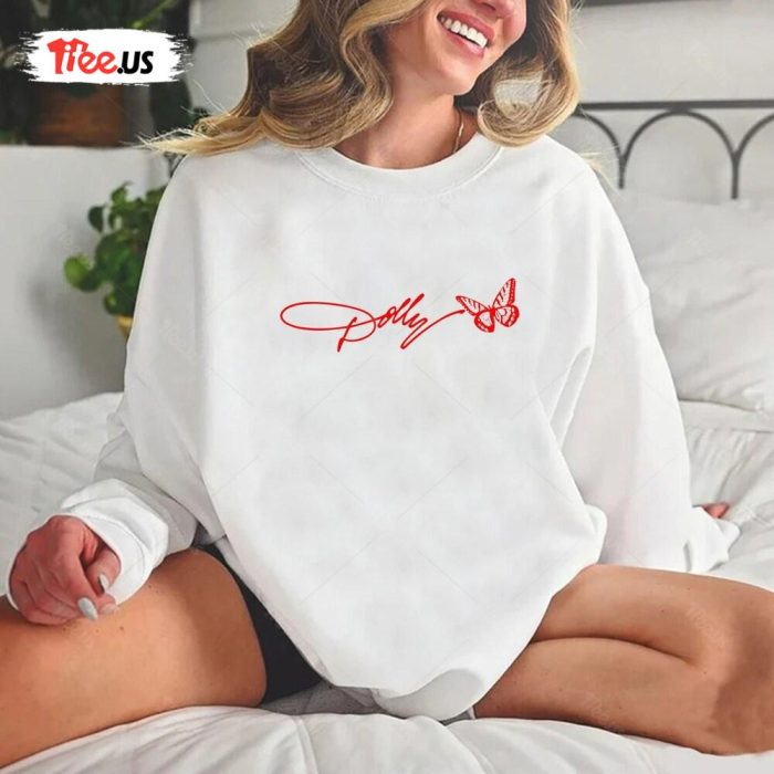 Dolly Parton Sweatshirt Dolly Parton Country Music Singer 99sp Logo Sticker 2