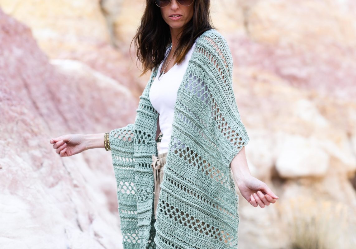 Summertide Wrap Crochet Pattern 9 scaled 1