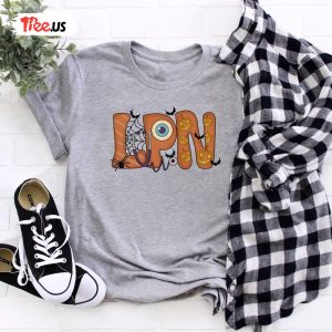 LPN Halloween Shirt Licensed Practical Nurse Costume Tee 2
