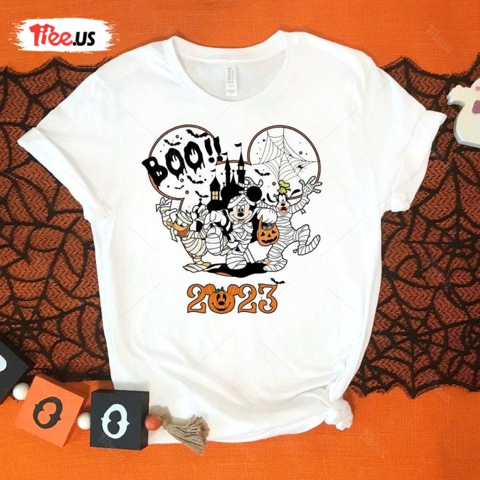 Mickey And Friends Halloween Shirt Disney Costume Tee 2