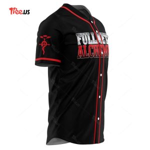Fullmetal Alchemist Baseball Shirt Elric Anime Jersey Personalized Gift 3