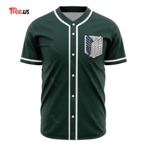 Attack on Titan Cosplay Jersey Custom Anime Shirt for Fans 1