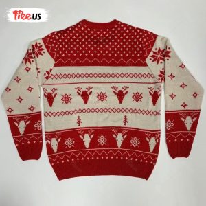 Christmas Vacation Shitters Full Ugly Christmas Sweater Red 2
